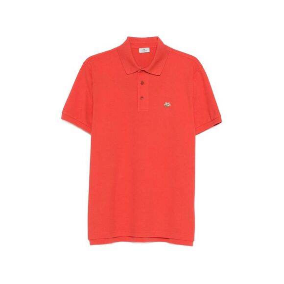 Etro Orange Polo Shirts Men
